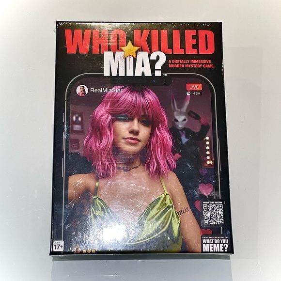 *NEW* Who Killed Mia? A Digitally Immersive Murder Mystery Card Game - Picture 2 of 14